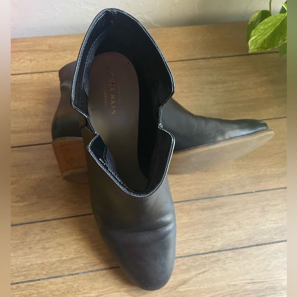 Cole Haan Abott Women’s Size 10 Black Leather Comfortable Chic Versatile Booties - Picture 10 of 16